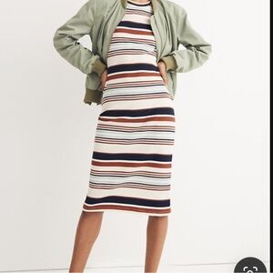 Madewell striped dress